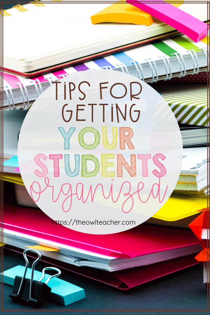 Tricks to Get your College students Organized