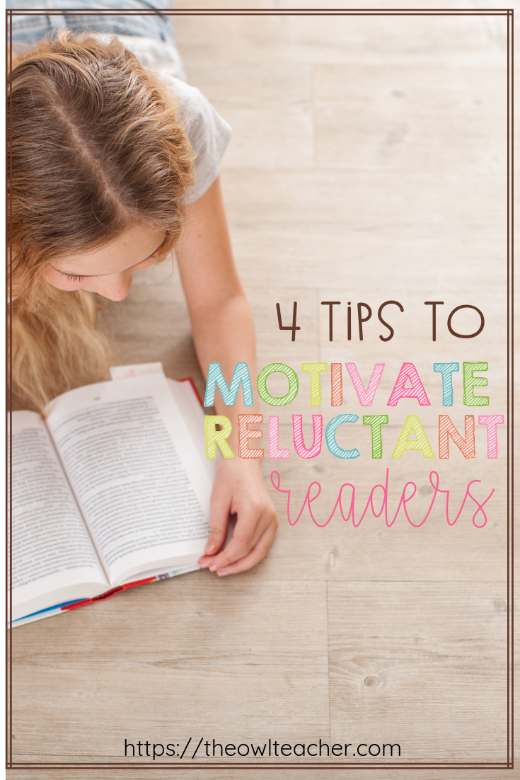 4 Tricks to Encourage Reluctant Readers