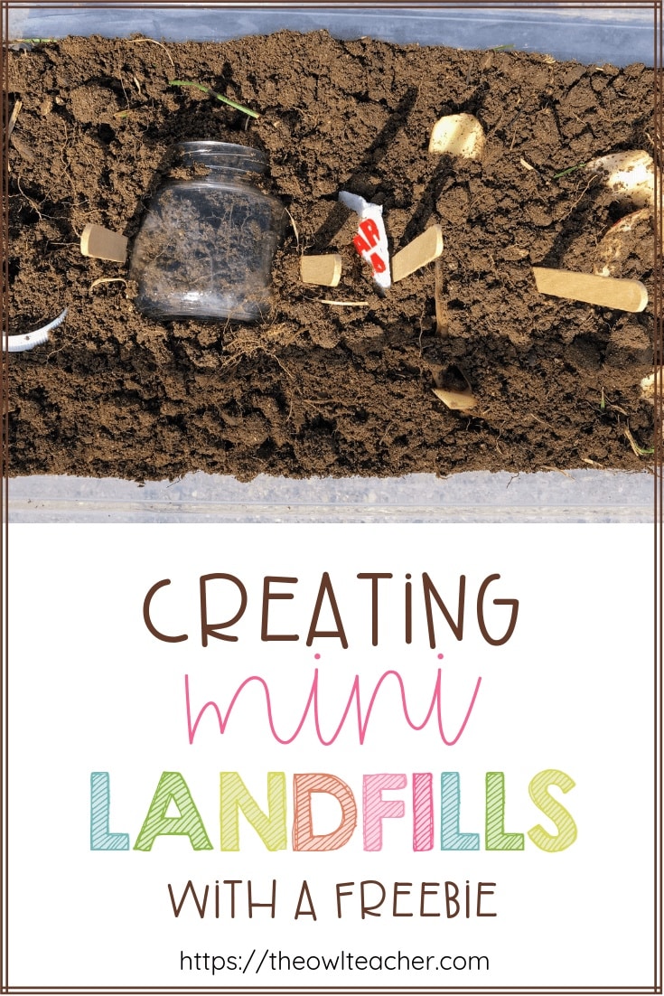 Earth Day Exercise: Mini-Landfills