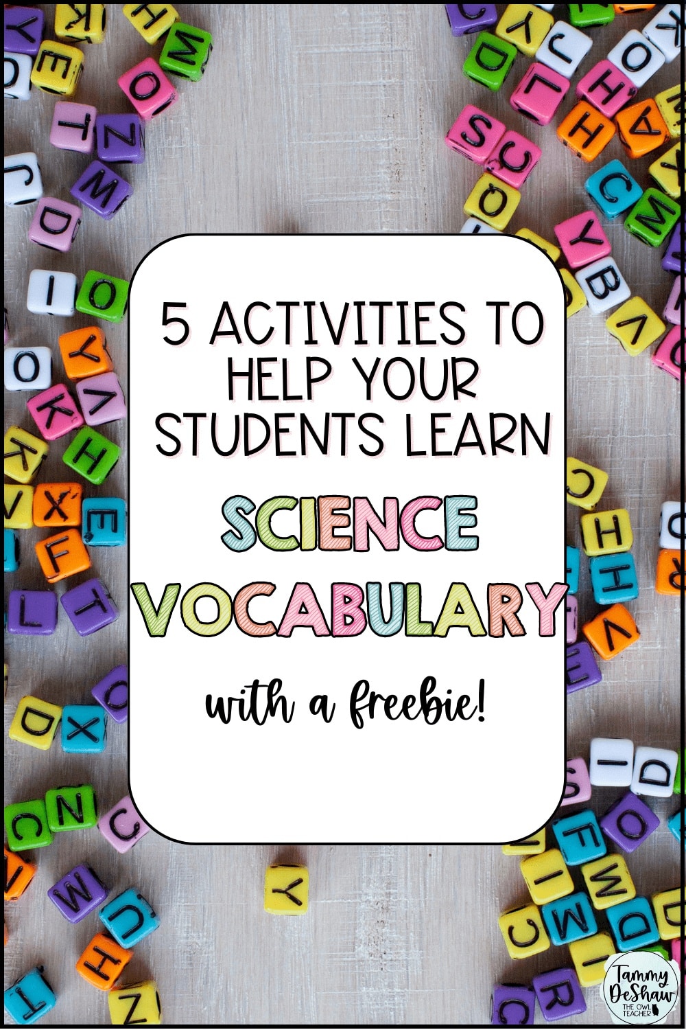 5 Actions to Study Science Vocabulary