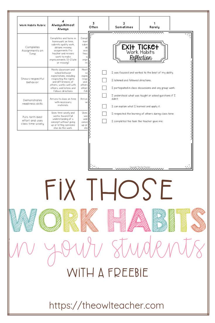 Repair These College students’ Work Habits!