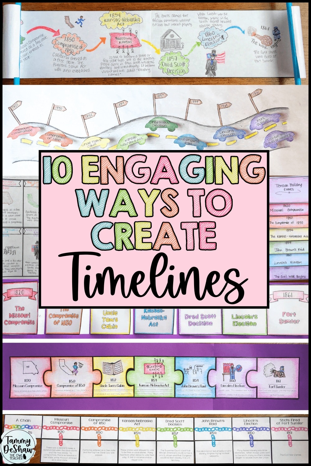10 Participating Methods to Create Timelines