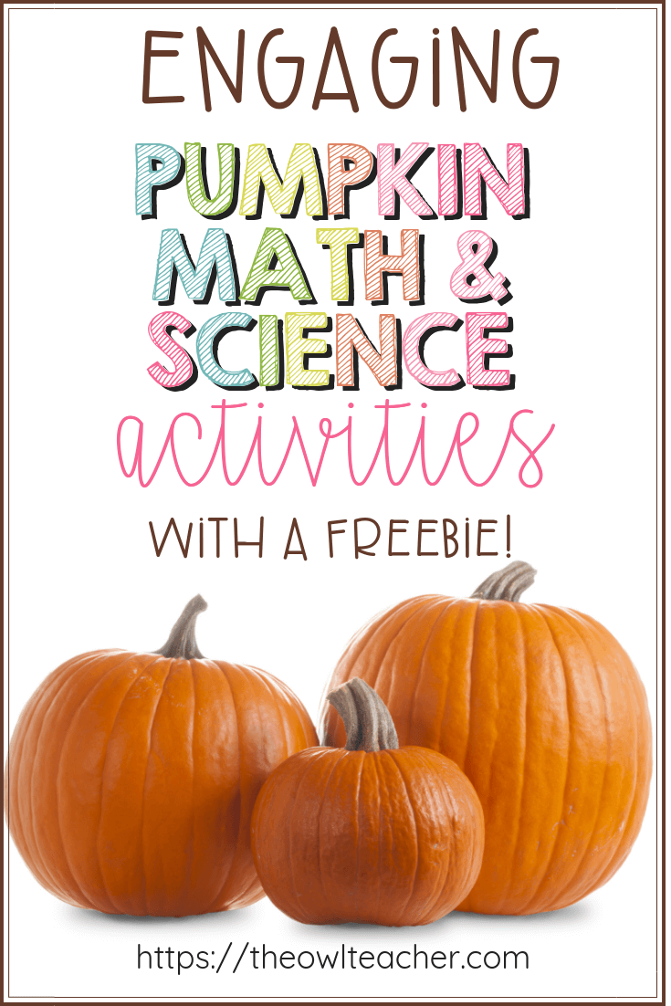 Participating Math & Science Pumpkin Actions