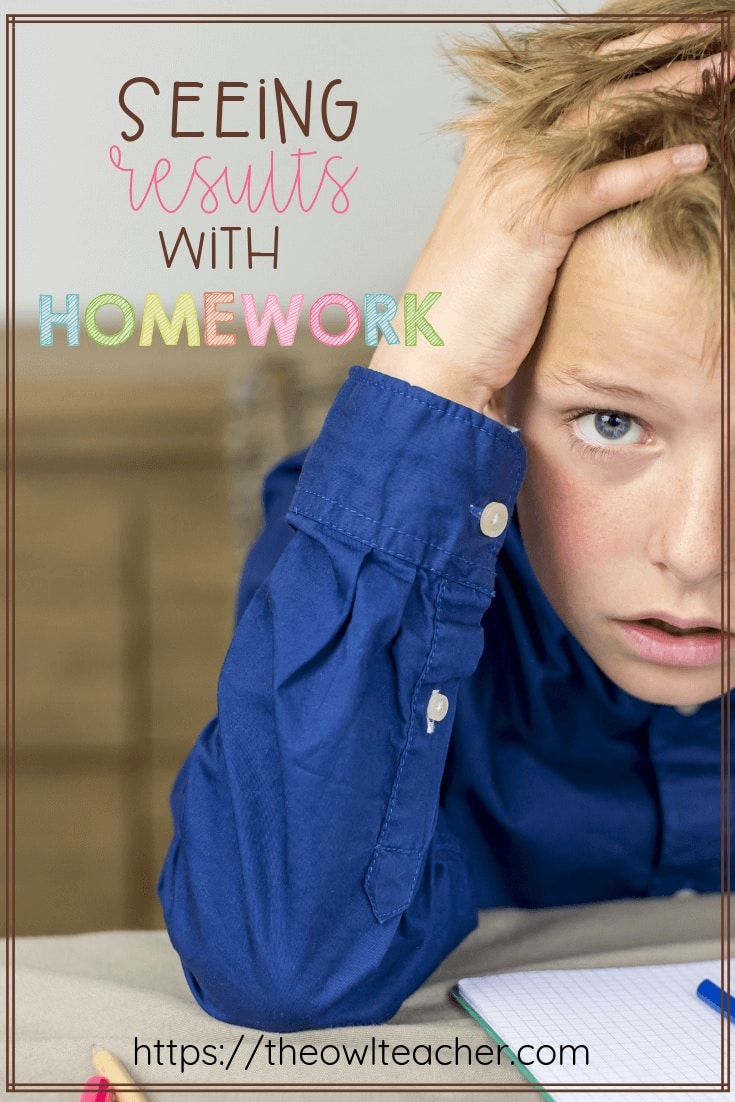 Seeing Outcomes with Homework
