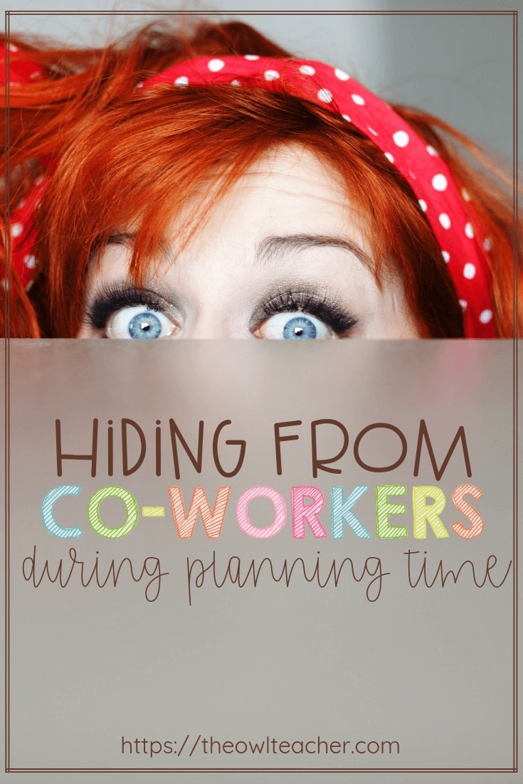 Hiding from Co-workers Throughout Planning Time?