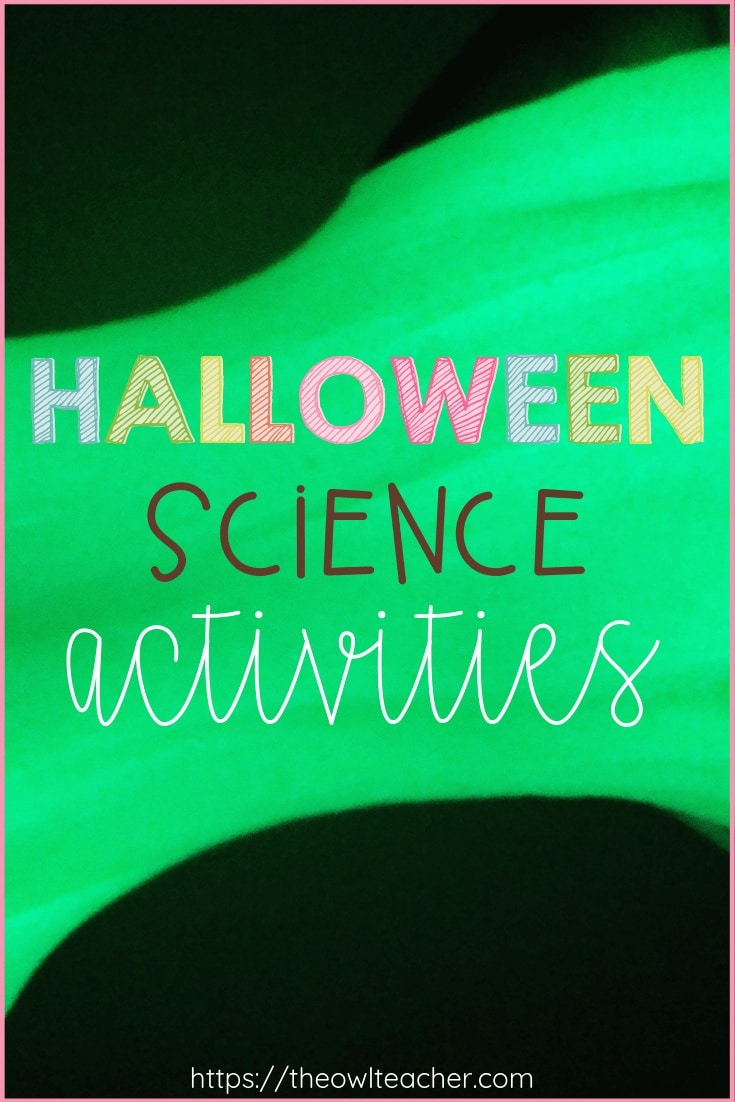 Halloween Science Actions