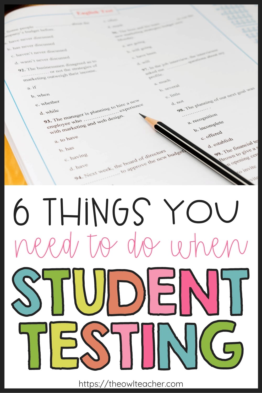 6 Issues You Have to Do When Scholar Testing